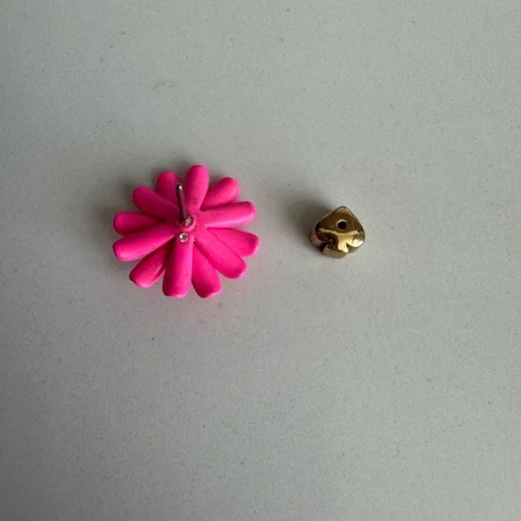 Kate Spade Vibrant Pink Daisy Earrings - Picture 10 of 10
